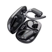 auriculares inalambricos deportivos f9 pro 5 a520 ipx7 - bluetooth 53 - sonido estereo hifi - cascos con gancho - cargador tipo c
