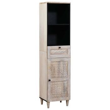 Mueble De Cuarto De Baño 38 X 33 X 160 Cm Madera De Ingeniería Vidaxl