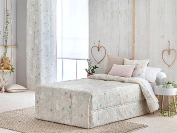 Edredón conforter infantil misty beige confecciones paula