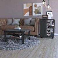 conjunto payson de salon mesa de centro  carrito de bar