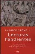 grecia y roma ii lecturas pendientes