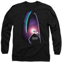 star trek camiseta manga larga generations para mujer
