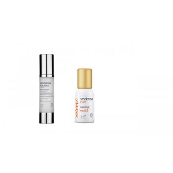 Cofre crema gel acglicolic 50ml + c-vit radiance 30ml