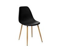 silla de cocina taho fija negra