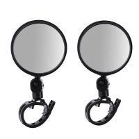2 piezas de espejo retrovisor acrilico para bicicleta 360 ajustableespejo retrovisor de angulo amplio para bicicleta el