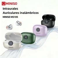 miniso ms105 auriculares bluetooth auriculares intrauditivos auriculares suaves auriculares inalambricos resistentes al agua ipx5