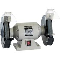 esmeril electrico abratools 200mm con 2 muelas incluidas