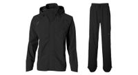 traje de lluvia de bicicleta basil hoga negro