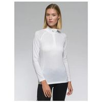 rewoolution camiseta manga larga ls half zip para mujer