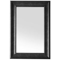 espejo de pared negro 61 x 91 cm material sintetico estilo minimalista escandinavo lunel