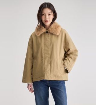 Bellerose para mujer. BW262525 P1722 Chaqueta Hilma marrón (XXS), Casual, Algodón