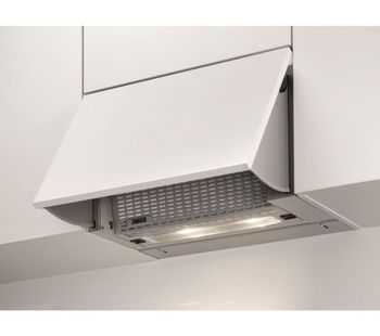 ZANUSSI ZHI612G Integrated Cooker Hood - Grey, Grey