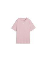 camiseta puma ess relaxed misty pink mujer