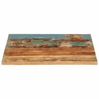 tablero de mesa  tablero escritorio rectangular madera maciza 60x70 cm 25-27 mm