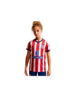 camiseta de futbol nike atletico de madrid df ss stad infantil blanco