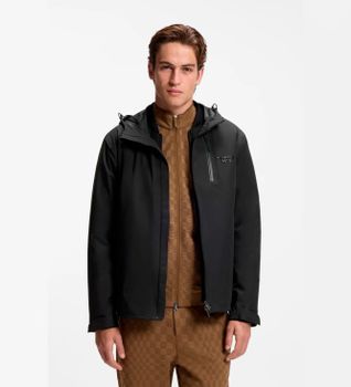 BOSS para hombre. 50565203 Chaqueta 3 en 1 Icons70 negro (L), Casual, Poliéster