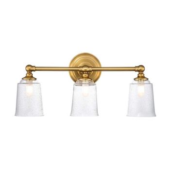 Aplique de pared para baños huguenot lake (3 luces)