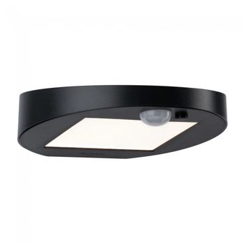 Aplique solar led ryse con sensor de movimiento (1,2w)