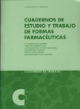 cuadernos de estudio y trabajo de formas farmaceuticas