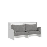 cama abatible individual horizontal kando sofa fresno blanco