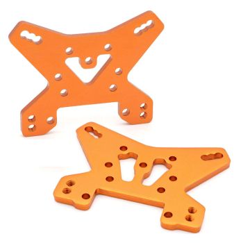 ZD Racing MT16 1/16 piezas de coche RC torre de choque delantera trasera T6061AL modelos de vehículos accesorios de repu