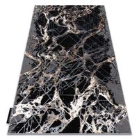 alfombra de luxe moderna 622 abstraccion - structural gris  oro 140x190 cm