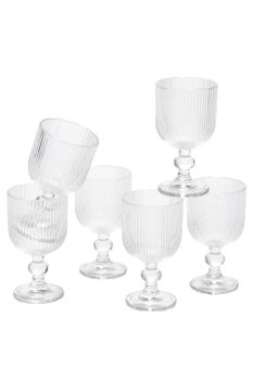 Copa de vino merlot transparente  h15xb8xl8cm