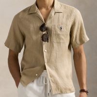 polo ralph lauren linen shirt - s