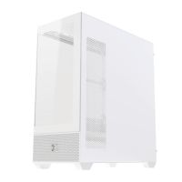 caja pc xigmatek alphard arctic blanca panel vidrio templado atx gaming