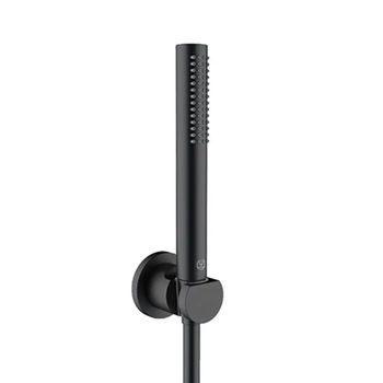 Set De Bañera/ducha Kludi Nova Fonte Puristic 1s Negro Mate, 2085039-15