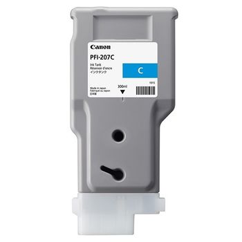 Canon PFI-207C cartucho de tinta cian (original)