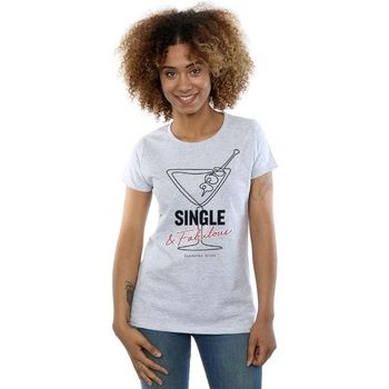 Sex And The City Camiseta Single And Fabulous para mujer