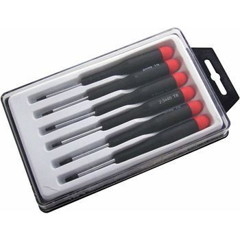 PRECISION 6 PC PIECE TORX STAR SCREWDRIVER SET