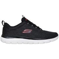 skechers zapatillas 232186bkrd para hombre