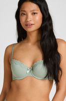 hunkemoller sujetador con aros preformado lola verde