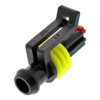 conector de cable electrico carcasa 1 pin superseal macho