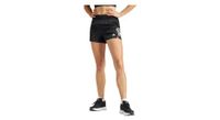 pantalon corto  strong adidas performance own the run mujer negro 3in  strong