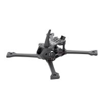 kit de marco de fibra de carbono geprc racer de 208 mm de distancia entre ejes y 5 pulgadas de soporte para hdzero para