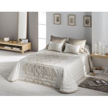 Colcha Bouti Modelo Bellini Jvr 270x270 Para Cama 180 Cm.