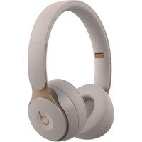 beats solo pro wireless bluetooth noise-cancelling headphones - grey grey