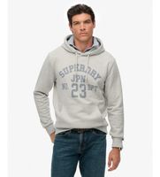 superdry para hombre m2014091a sudadera athletic ess gris xl casual algodon
