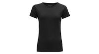 camiseta de mujer devold breeze merino 150 negra