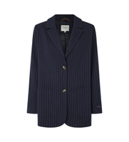 pepe jeans para mujer pl402457 americana dori marino l casual poliester
