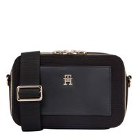 tommy hilfiger bandolera th distinct negra aw0aw16303-bds