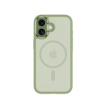 Benks Funda Para Iphone 17 – Carcasa Con Magsafe Verde, Acabado Mate Antihuellas Con Botón De Cámara Y Ajuste Preciso