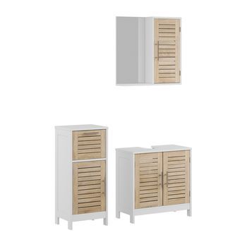 Conjunto De Muebles De Baño De 3 Piezas Looma 3 Partes Vicco