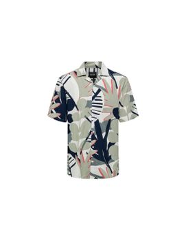 Camisa Only & Sons Onsbertil Reg Visc Linen Tea Hombre