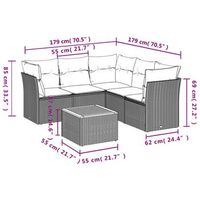 conjunto de sofas de salon con cojines conjunto de 6 piezas