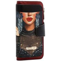nicole lee cartera cartera plegable en capas samantha la belleza para mujer