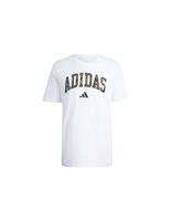 camiseta adidas m camo script blanco